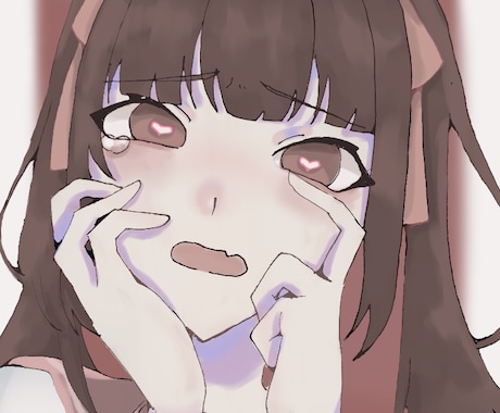 可愛いアイコン届けます 貴方にネットの可愛い顔を✧*｡ イメージ1