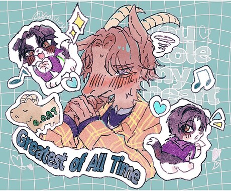 獣人化のイラストを描きます モフモフな推しキャラをあなたに！ イメージ2