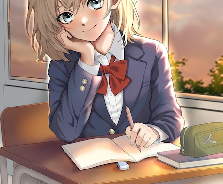 商用OK☆可愛いアニメ風アイコン描きます イメージ1