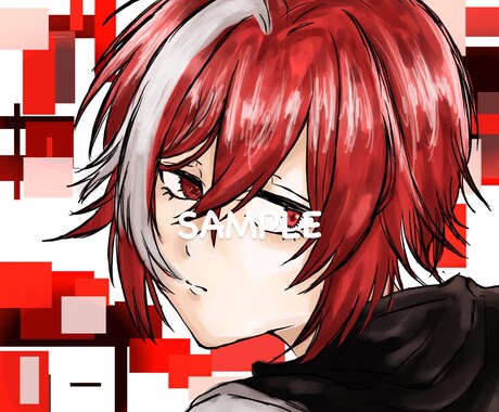 オリジナルのSNSアイコンイラストを制作します かっこいい、可愛い雰囲気のSNSアイコン描きます イメージ2