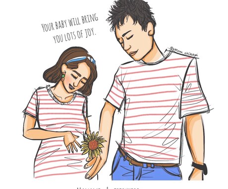 ウェルカムボード描きまます 結婚式、お祝い事用で描かせて頂きます☺︎ イメージ1