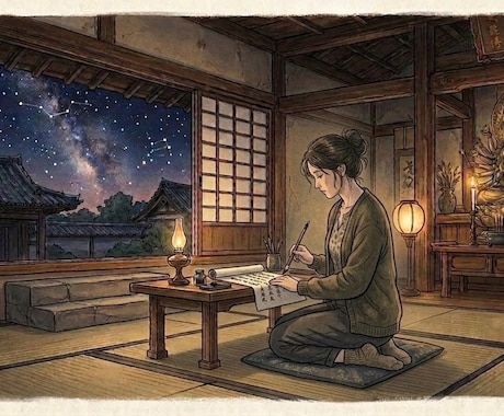 第四弾 写経して願事を書きましょう。お焚きします のんびり写経 「観音経 観世音菩薩普門品(不空羂索観音)」 イメージ2