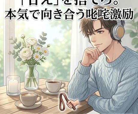 愛のムチ。あなたの甘えを、芯からビシッと叱ります 正論や綺麗事は不要。客観的にあなたのダメな所をハッキリ指摘 イメージ1