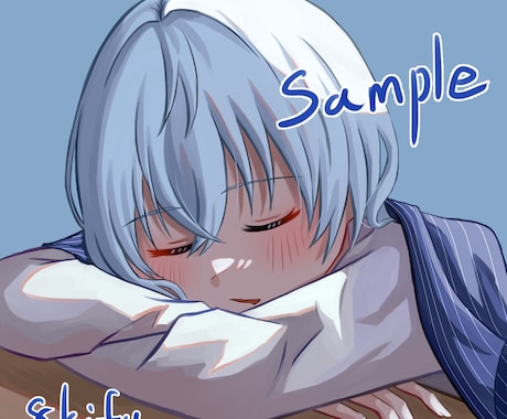 優しい雰囲気のアイコン描きます 優しく温かみのあるイラストをお手頃価格で イメージ2