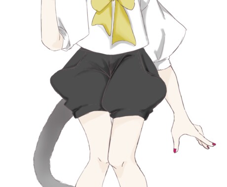配信アプリIRIAMUでの立ち絵を描きます 可愛い女の子、ケモミミ得意です！ イメージ2