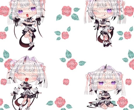 ミニキャラ制作致します ちっちゃかわいいキャラのイラストを制作します! イメージ2