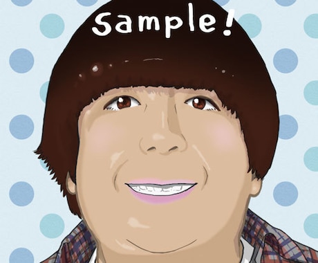 個性を魅せるSNSアイコン描きます 女性向け、男性向け、ペットイラストや、似顔絵も！ イメージ2