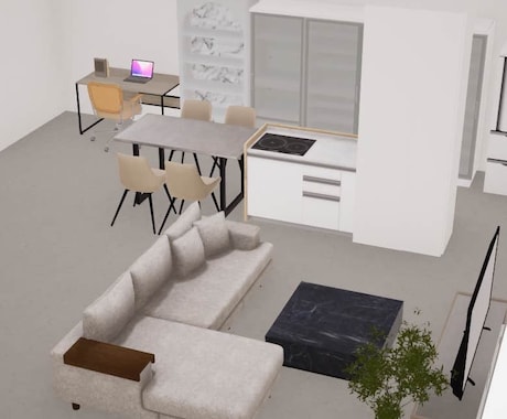 限定価格！プロが理想のお部屋にコーディネートします 照明、カーテン、LDK家具を一式コーディネート！ イメージ1