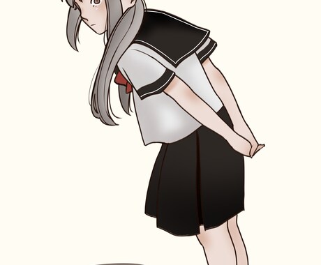 柔軟な構図のキャラクター線画イラスト制作いたします 人物が魅力的に映る構図にこだわった線画絵を提供致します。 イメージ2