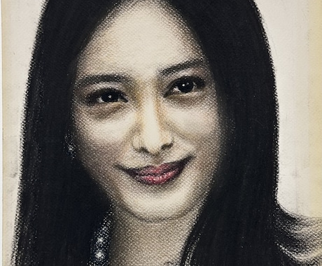 世界にたった一つのアナログパステル肖像画描きます イメージ1