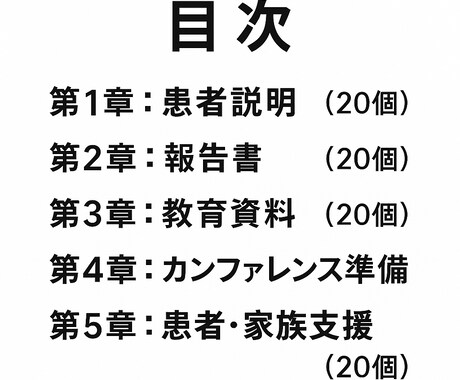 医療従事者必見！AI業務効率化プロンプト集売ります 医療従事者の業務をAIでサポート　期間限定価格 イメージ2