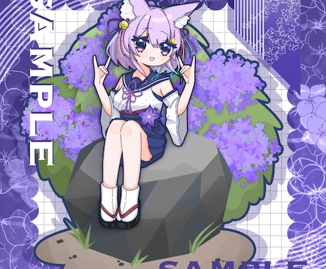 デフォルメイラスト描きます デフォルメだけど少しスマートなイラストはいかがですか？ イメージ2