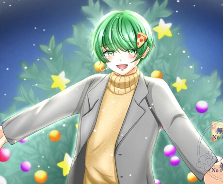 かわいく、フリフリなイラスト描きます 1枚絵、動画用イラストやヘッダー等OK! イメージ2