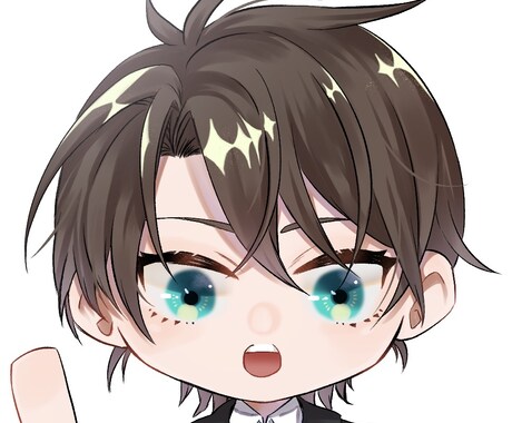 あなただけのデフォルメアイコン制作します 可愛くポップなオリジナルアイコン制作致します！ イメージ1