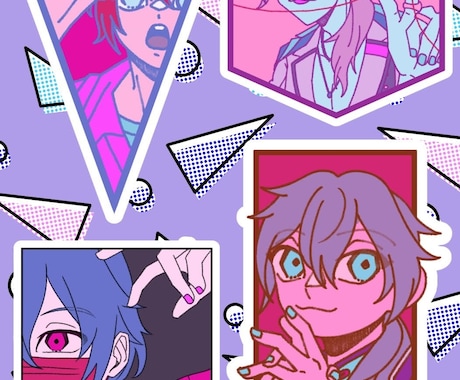 夢絵の依頼受け付けます 可愛い女の子や青年を描くのが得意です。 イメージ2