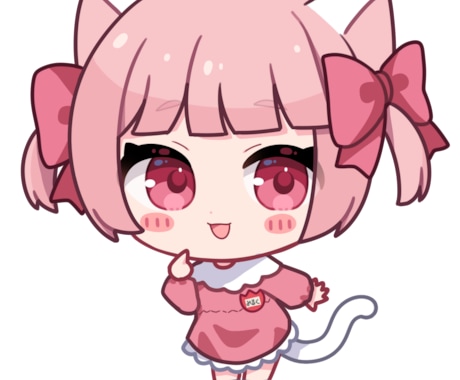 SD・デフォルメイラストを制作します アイコンにもグッズにも使用できるポップなイラストです✨ イメージ1