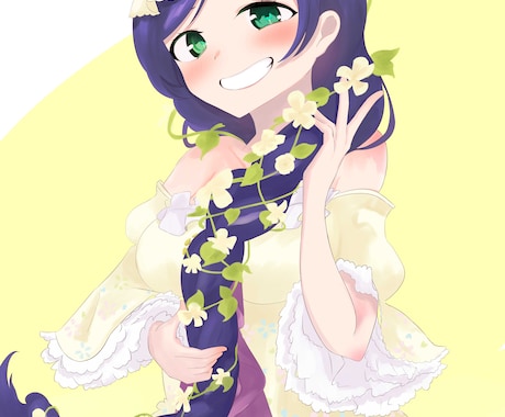 商用利用可！かわいい一枚絵のイラストを描きます イメージ1