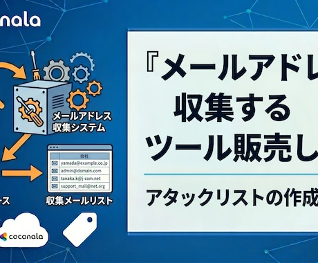 メールアドレスの収集ツール販売します 問い合わせ先の収集におすすめ！ イメージ1