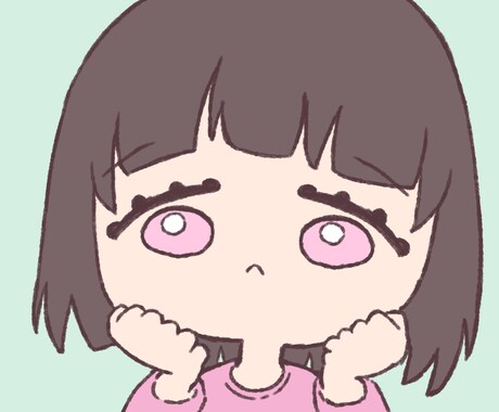 最短即日納品可能！ゆるゆるかわいいアイコン描きます 可愛いアイコンで印象UP！SNSでのアイコンに是非！ イメージ2