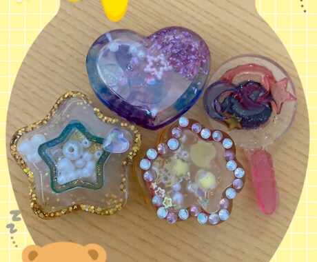 幼稚園などのバザーに活用出来ます 見ても振って楽しいかわいい磁石 イメージ1