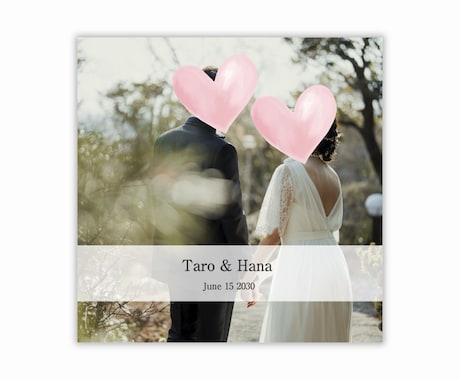 シンプルおしゃれ結婚式アルバム作成いたします 結婚式、前撮り・成人式・七五三アルバムも制作してます◎ イメージ1