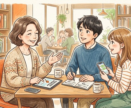 恋愛相談（コンサルティング）受け付けます 一般論とは別に、各々に合った押し付けないアドバイスが可能です イメージ1