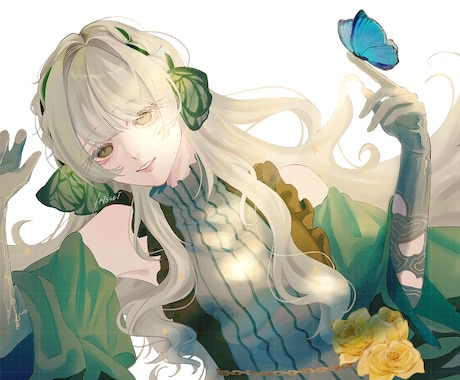 イラスト描きます 綺麗/仄暗い/優しい印象の絵柄をご希望の方へ イメージ2