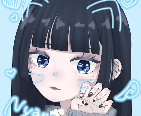 かわいい雰囲気のイラストを承っております 1月、2月お試し価格での提供です☺︎ イメージ1