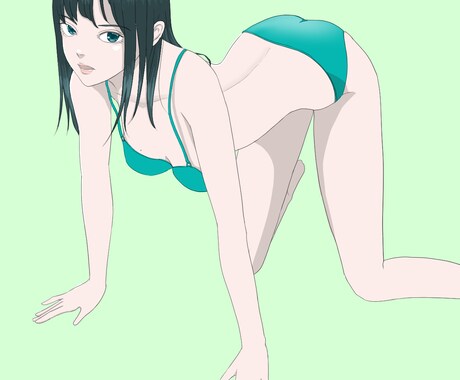 セクシーな女性のイラスト作成承ります 商用利用可能！お客様のコンテンツを充実させます イメージ2