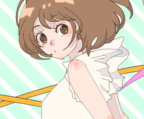 SNSのアイコン描きます SNSのアイコン用のイラスト描きます！ イメージ1