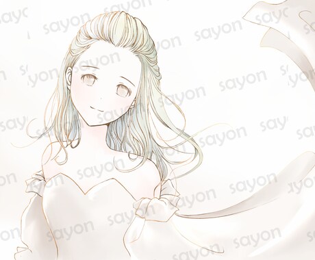 完成品のちょっとしたイラストを販売しています 新作追加！春の来る前/オリジナルのキレイな完成品イラスト イメージ1