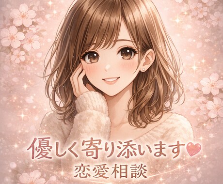 優しく寄り添います♡不安・寂しさ何でも聞きます 優しく寄り添い安心して話せます♡秘密は必ず守ります♡ イメージ1