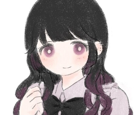 SNSのアイコン描きます お好きな絵柄から選べます。短期納品！制服なども！ イメージ2