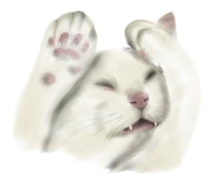優しい水彩でネコちゃんのイラストを描きます 世界でたった一つのプレゼント、アイコン、額装などに！ イメージ2