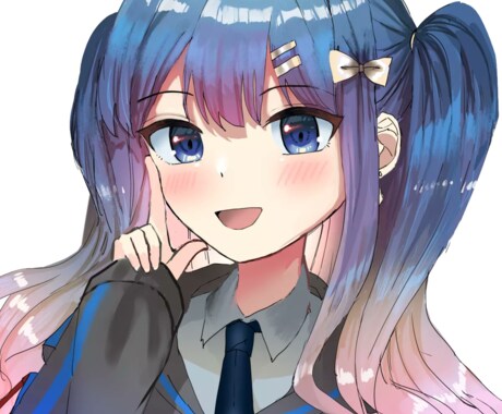 かわいい美少女キャライラストなんでも描きます 短納期、高クオリティ、コスパ最強でイラストお描きします！ イメージ1