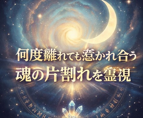 ツインレイ霊視鑑定致します 強く惹かれ合う理由を、霊視で深く読み解きます。 イメージ1