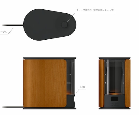 プロダクトデザインのデザインイメージを作成します ご希望に沿った商品開発をサポートします イメージ2