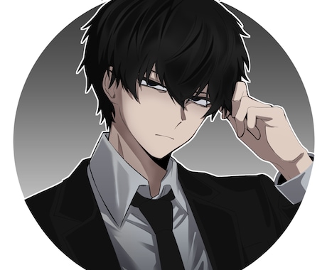 主に立ち絵やアイコンを描きます 成人男性を描くのが得意です　その他女性キャラクターなども イメージ2