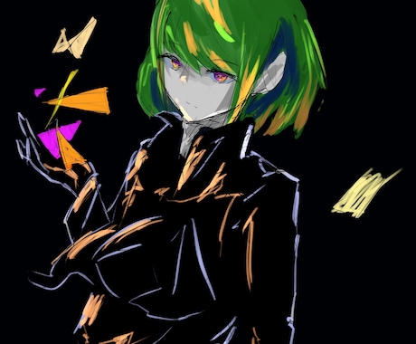 あなたの持ちキャラ(版権も)簡単にイラストにします 自作キャラのイラストが欲しい方へ！あまり丁寧には描きません イメージ1