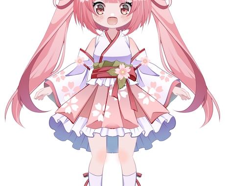 VTuberパーツ分け・立ち絵の作成をします この世界にあなたの理想のキャラを生み出しませんか? イメージ2