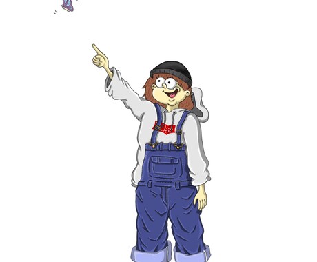 オリジナルキャラクターのイラストを描きます 自分オリジナルの画風のイラストを描きます。 イメージ2