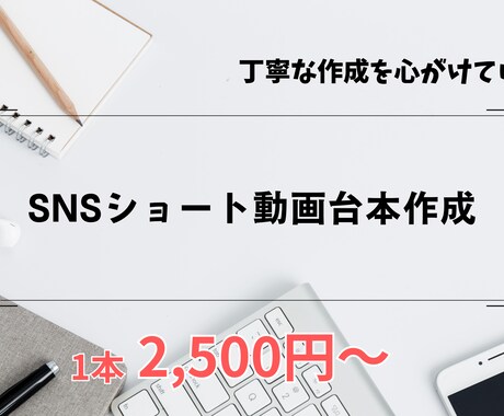 15秒で惹きつける！ショート動画の台本作成します 短時間で最大のインパクトを重要視 イメージ1