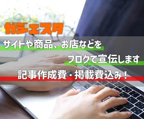 サイトや商品、お店などをブログで宣伝します 宣伝したいサイトや物、お店などを当方運営ブログで紹介します！ イメージ1