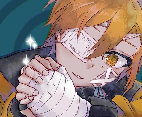 あなたのキャラデザを引き立てるイラストを提供します イラスト全般受け付けています。 イメージ2