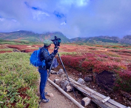 登山に一緒に同行して動画撮影します 山岳番組の経験ある現役テレビカメラマンが撮影 イメージ2