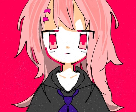 イラスト描きます かわいいイラスト・顔アップ・SNSアイコンなどに。 イメージ2