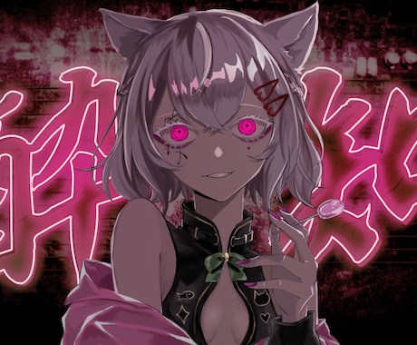 イラスト・MIX・動画編集をセットでお届けします 固定キャラでオリジナル歌ってみた動画を作りませんか？ イメージ2