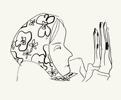 お洒落で個性的なデザイン考えます cafeなどに飾る壁紙シンプルで個性的なイラストを描きます イメージ1