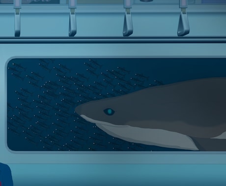 深海魚、淡水魚、海水魚、架空の魚何でも描きます ファンタジー、ミステリアス～ゆるい魚の絵までお任せください！ イメージ2