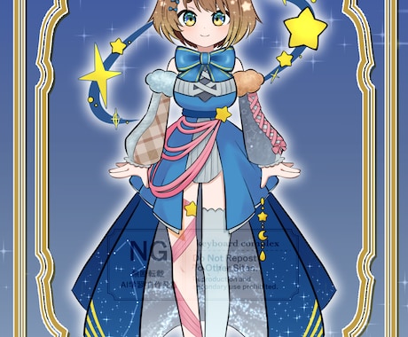 Vtuber・IRIAM・TRPG用立ち絵描きます Live2D対応◎理想の姿を追求！配信者デビューをサポート！ イメージ2